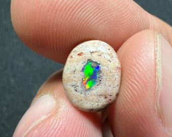 Amazing water opal on matrix with its beautiful sparkles and landscapes AAA quality weight 3.10 carats measure 12.5x10x3mm