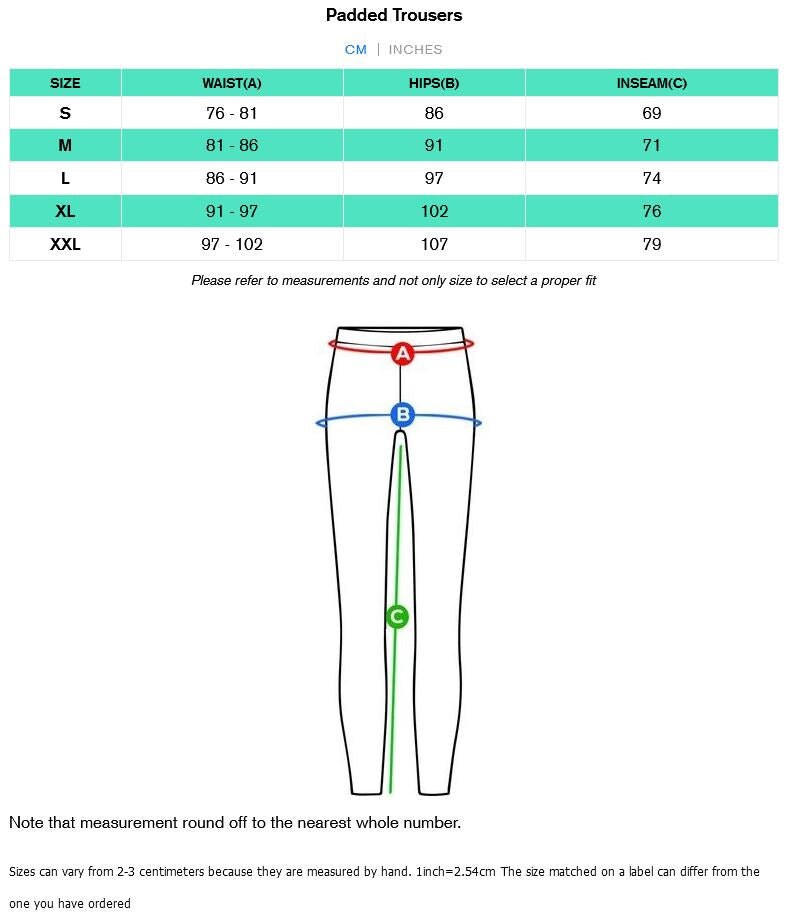 Mens padded best sale cycling tights