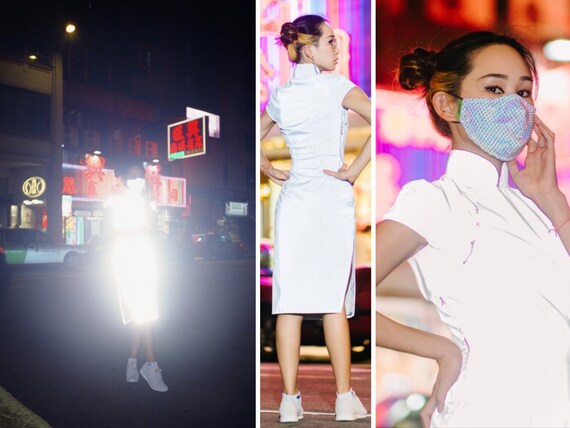 Reflective t shirt dress hotsell