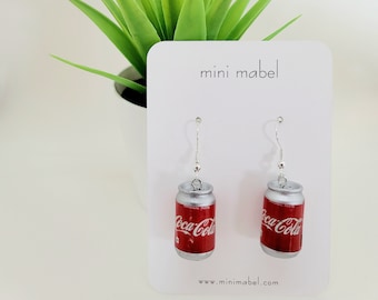 Pendientes Coca-Cola