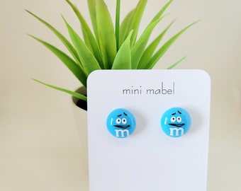 M & M Gesicht Ohrringe