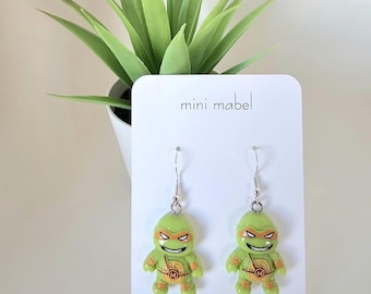 Teenage Mutant Ninja Turtle Earrings