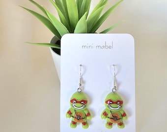 Teenage Mutant Ninja Turtle Earrings