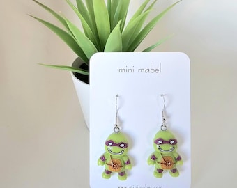 Teenage Mutant Ninja Turtle Earrings
