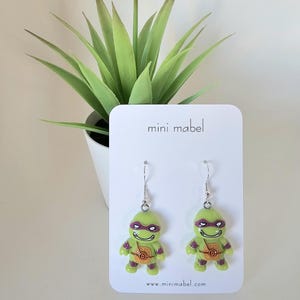 Teenage Mutant Ninja Turtle Earrings