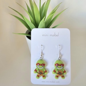 Teenage Mutant Ninja Turtle Earrings