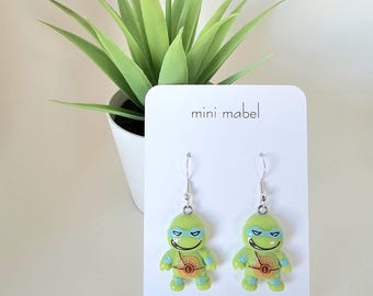 Teenage Mutant Ninja Turtle Earrings