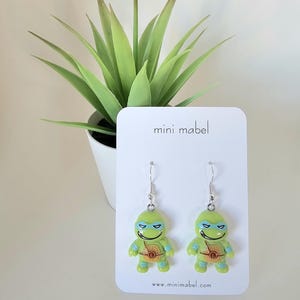 Teenage Mutant Ninja Turtle Earrings