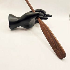 Handgemaakte houten potspatel: kers, eiken, walnoot Kitchen Tool