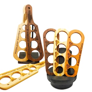 Handgefertigtes Spaghetti-Messer & Kraut-Messer aus Hartholz