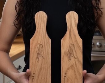 Butter Paddles (Walnut, Cherry, Oak, Maple, Padauk)