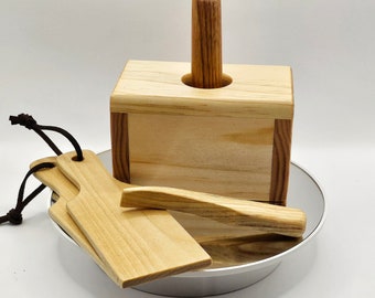 The Ultimate Butter Press Kit for Kids - Mold, Paddles & Spurtle Included!