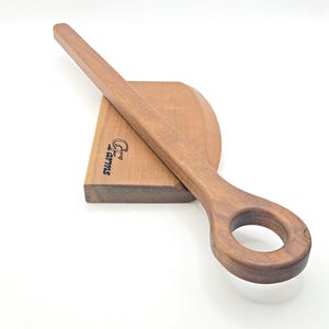Dough Cutter & Whisk Combo: Elevate your Sourdough Game with our Handmade Hardwood tools! Perfect Gift Set! 2" and 3" Whisk Available