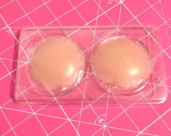 1 Pair - Full Coverage Silicone Covers |Reusable, Thin, Invisible, Breathable, Soft, Comfortable, Waterproof, Beige