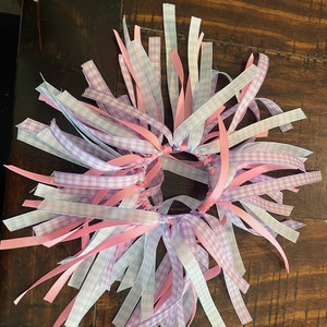 Ribbon hair ties