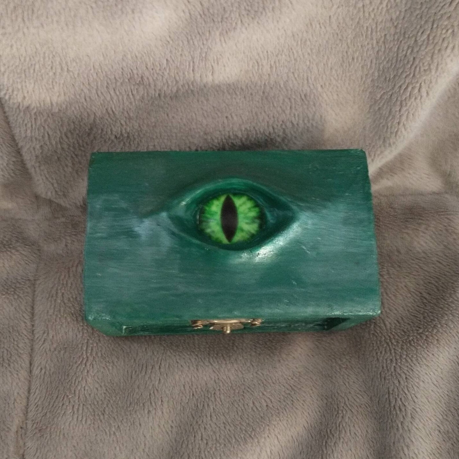 Eye Box for Dnd Dice Trinkets Jewelry Coins. Hinged Etsy