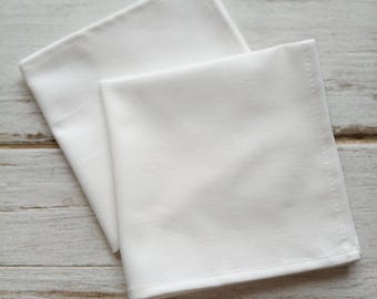 Chusteczki bawełniane, miękkie chusteczki w kolorze złamanej bieli, chusteczki bawełniane, ekologiczne chusteczki, wielokrotnego użytku, ręcznie robione