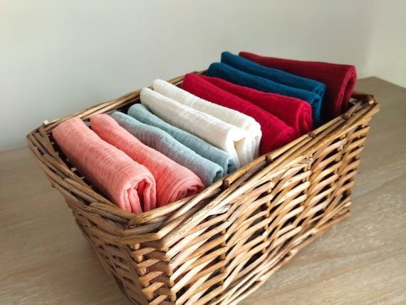 Soft GAUZE CLOTH WIPES Small Cloth Family Wipes Organic Cotton 4