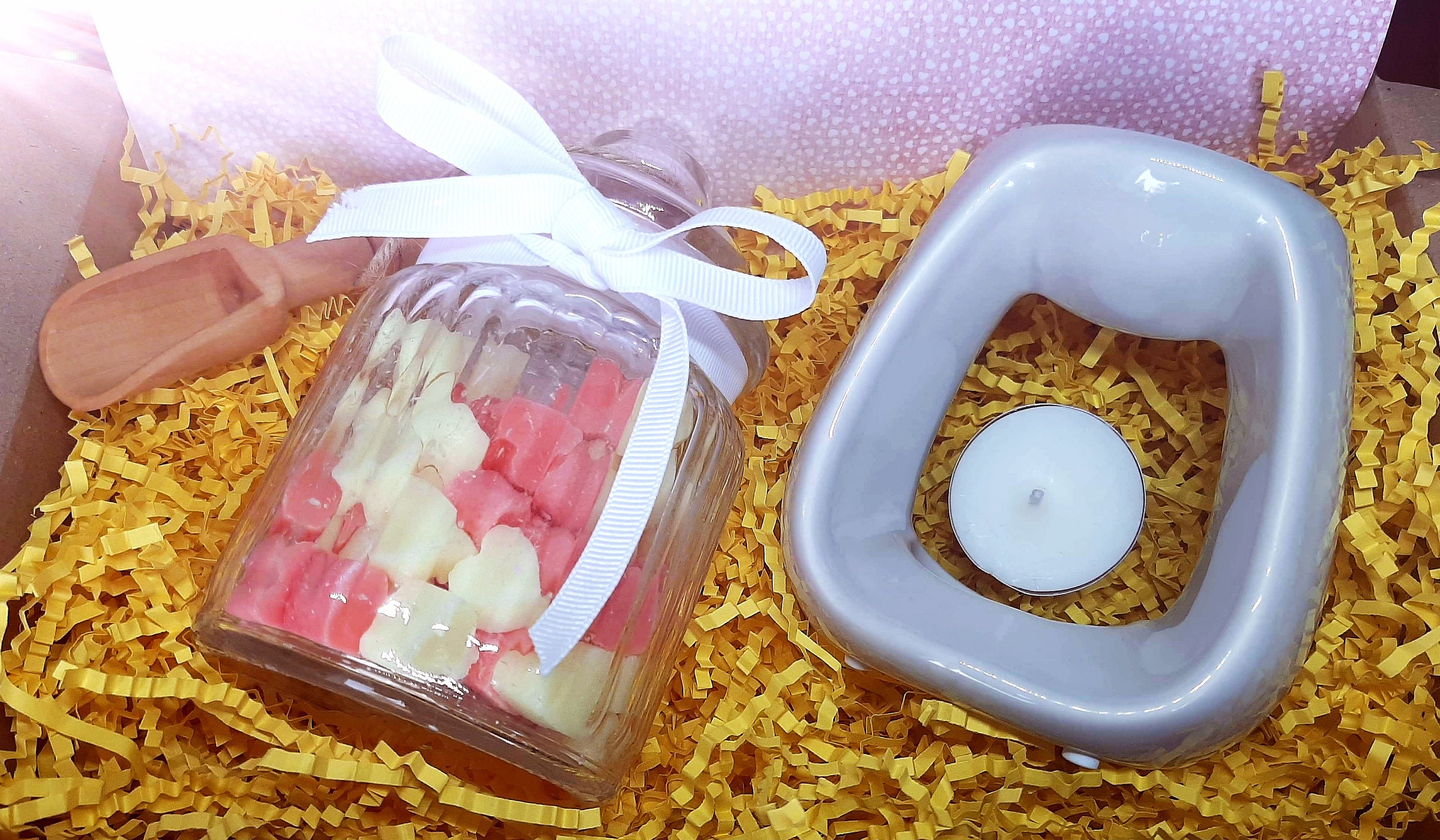 Sweetheart Fondeur de Cire en Céramique/Brûleur - Gris