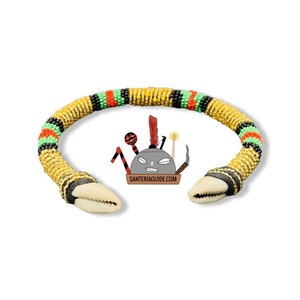 Ilde de Ochun Oshun Ibu Kole - Santería Bracelet for Orunmila IFA, Babalawo