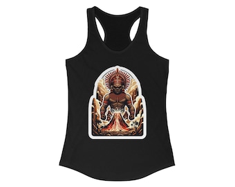 Agayu Women's Ideal Racerback Tank Yoruba mythology