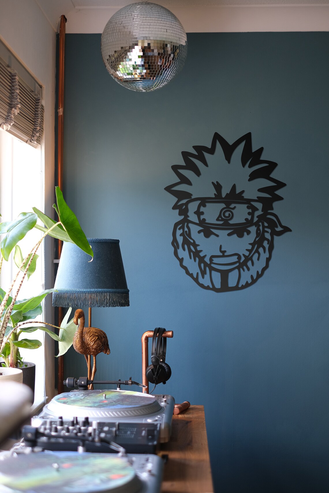 Naruto Metal Wall Art Anime Wall Sign Walter White Etsy