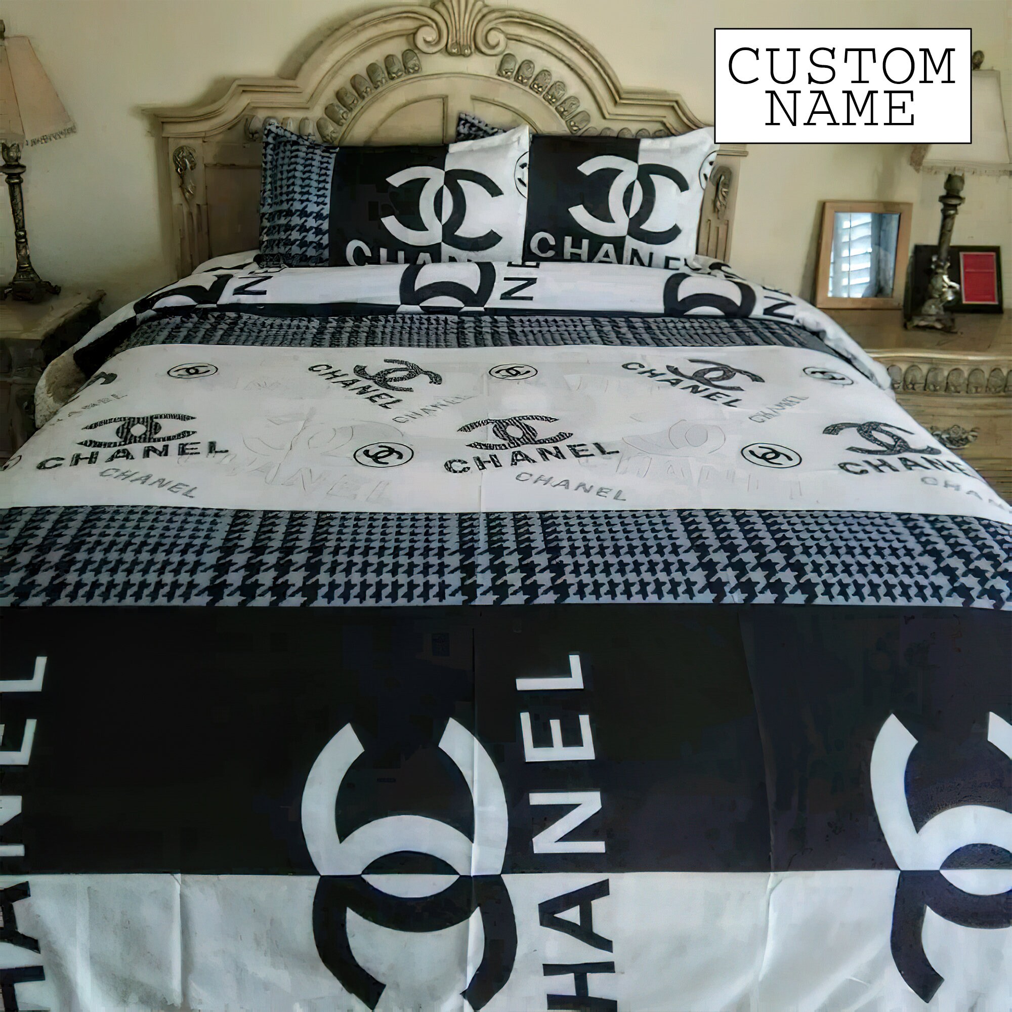 Luxury brand bedding set highend bedding set luxury bedding Etsy