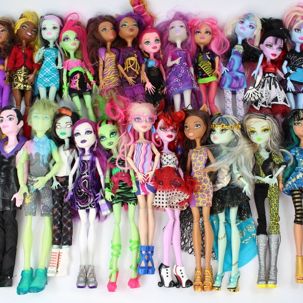 Monster High Dolls 10" | Choose from List | Mattel Collectible Fashion Dolls | UK Seller | Vintage Monster High Figures