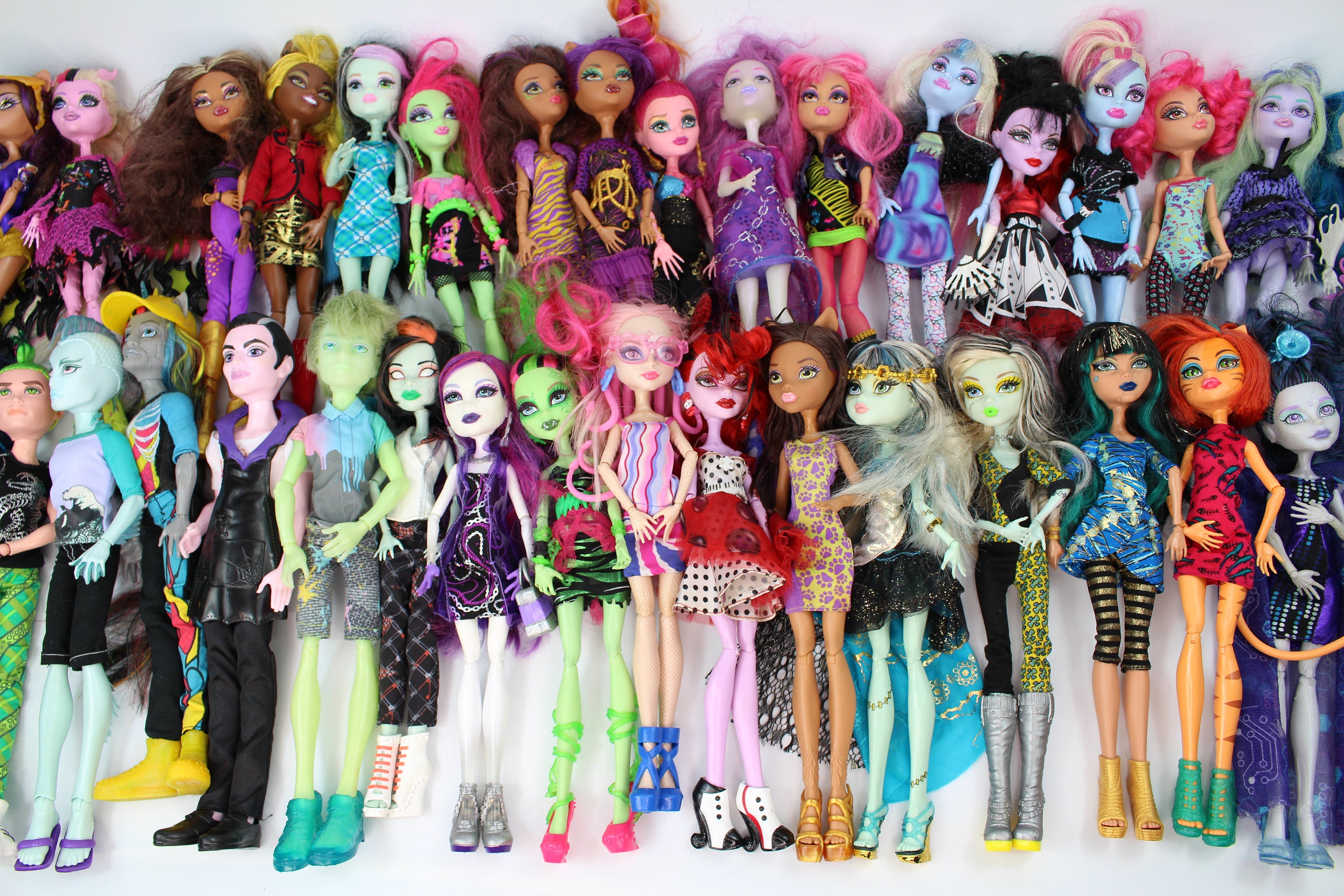 Monster High G1 dolls lot Creepateria & Frankie generation 1 Y2K ￼vintage