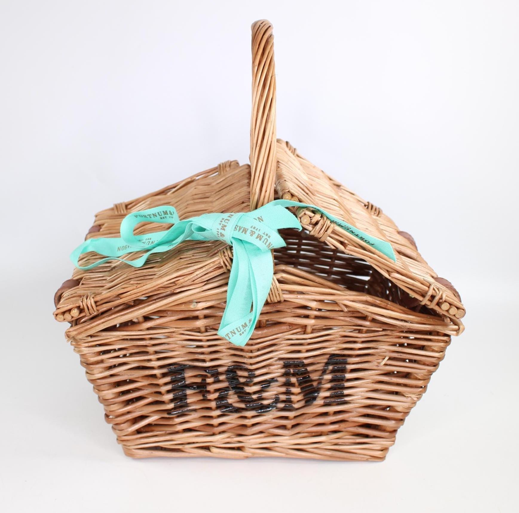 Fortnum and Mason Wicker Basket - Etsy