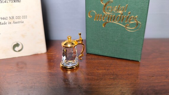 置物 Crystal Memories D.Swarovski & Co Amazon.com: Swarovski Gold Crystal Memories Jewelry Box