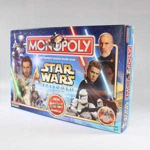 Juego de mesa Monopoly Star Wars Episode II Collector Edition Hasbro 2002 Completo