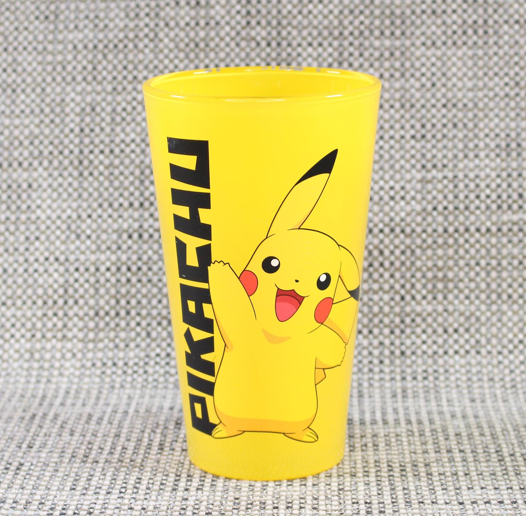 Pokemon Pikachu Yellow Tumbler Glass 450ml
