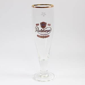 Radeberger Pilsner German Beer Glass 0.3L Vintage Pilsner Glass, Barware Glass, beer drinking glassware 300 ml
