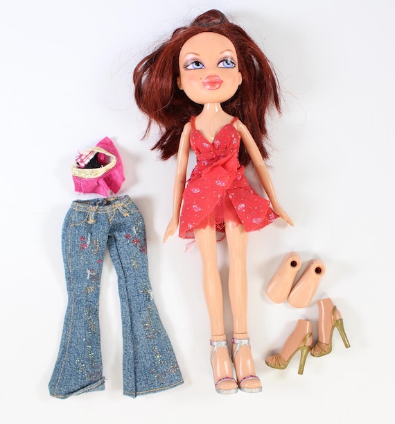 bratz doll red dress Vintage BRATZ Doll Red Dress With Accessories 2001 MGA