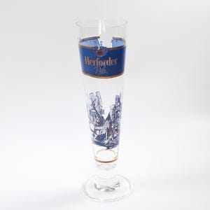 Herforder Pils German Beer Glass 0.3L Limited Edition Collectible Pilsner Glass Man Cave Home Bar Pub Barware