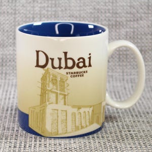 Starbucks Dubai Global Icon Collector Series 16 Oz Coffee Mug