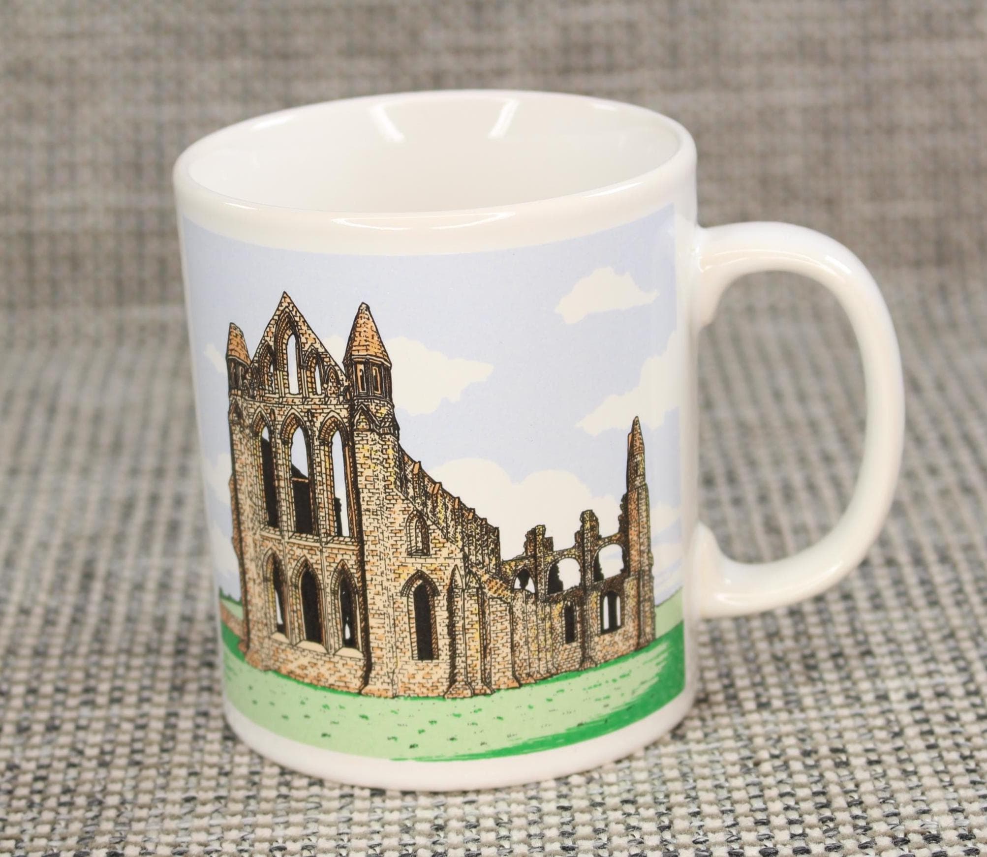 ヴィンテージ イングリッシュ ヘリテージ マグカップ「WHITBY ABBEY