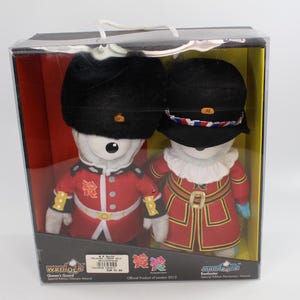 （希少）ハルシオン・デイズ　ユニオンジャック・2012オリンピックベア London 2012 Mascot - Etsy