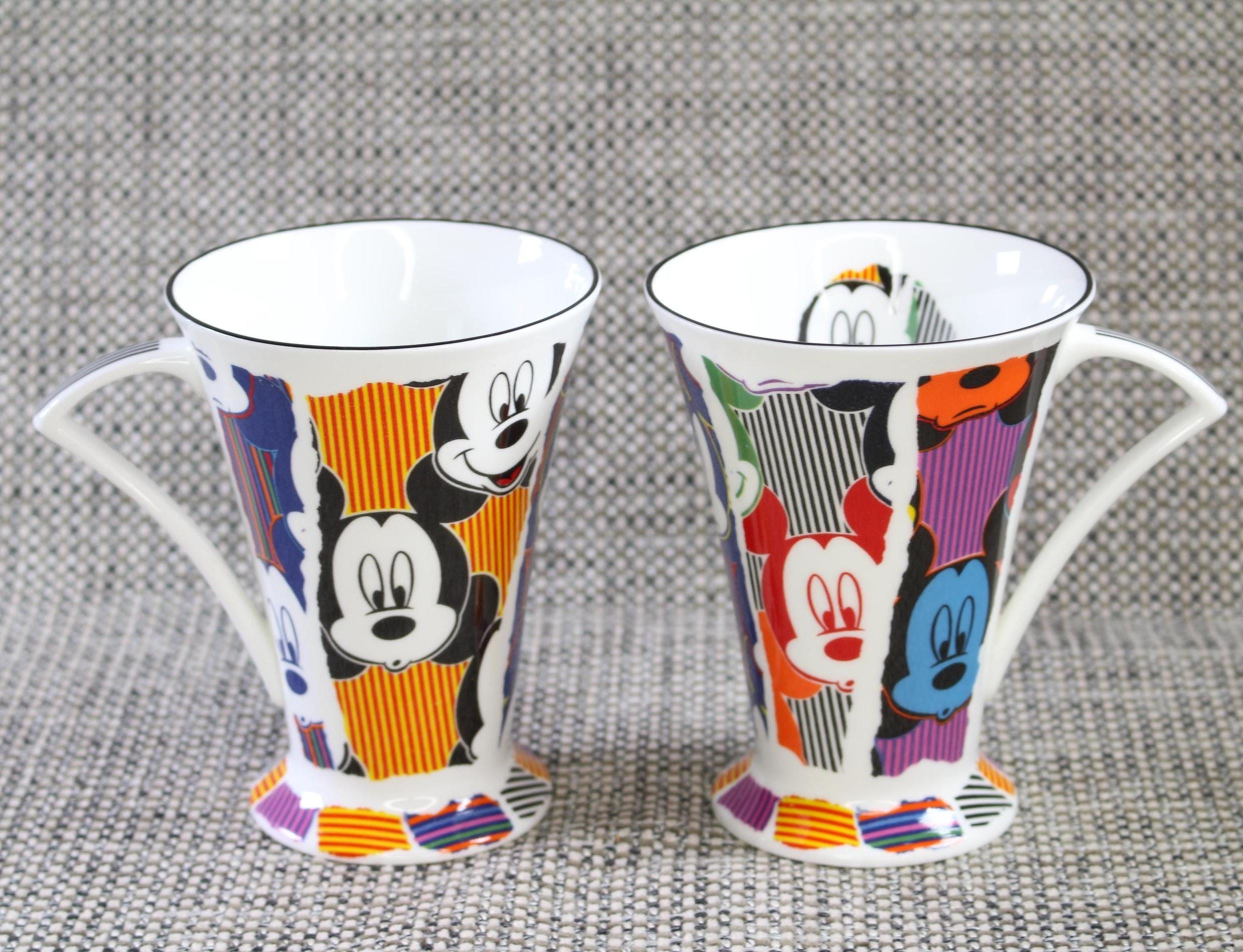 ヴィンテージ ディズニー ミッキーマウス マグカップ 2個セット | 高級 