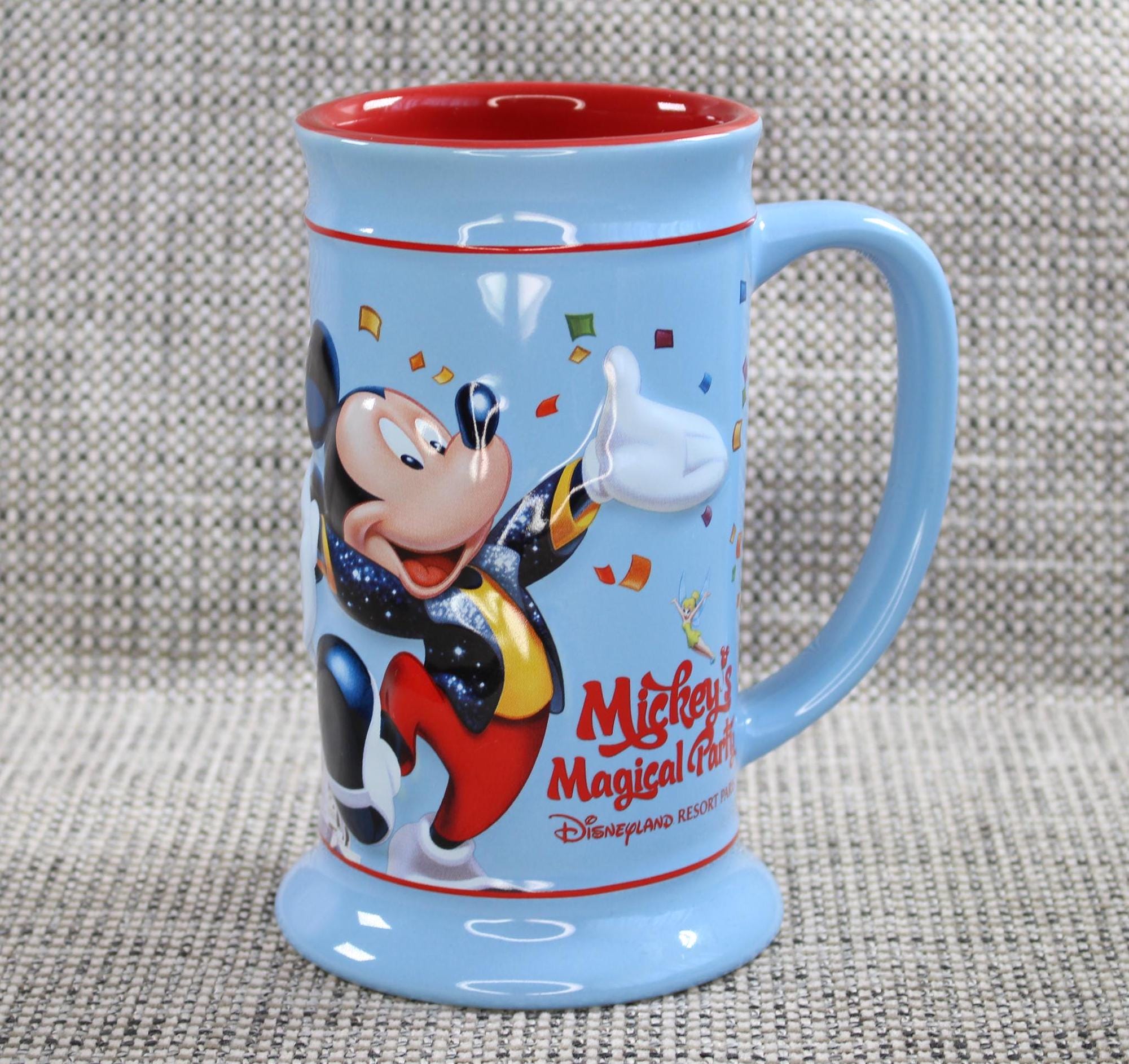 Vintage Disney 3D Tankard Mug Mickey & Magical Party Disneyland