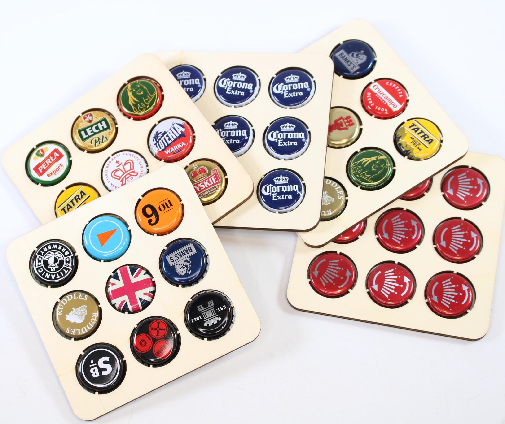 Beer Cap Coaster Beer Bottle Cap Coaster Gift Craft Beers Gifts for Him