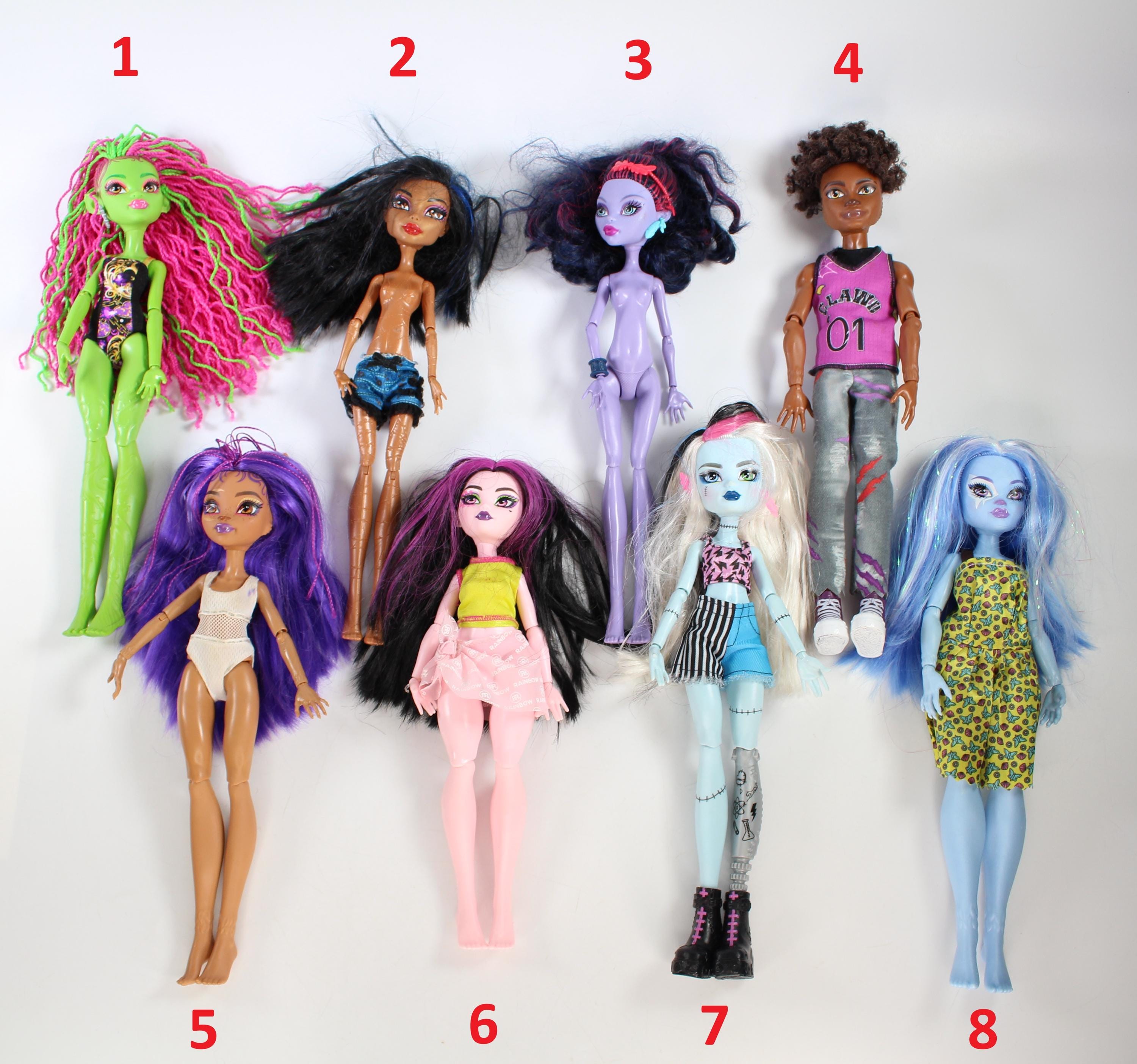 入手困難　レア　モンスターハイ　ドール　まとめ売り モンスターハイ人形 10インチ | リストから選択 | マテル社製