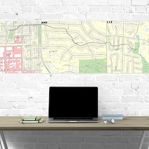 Couples Map, Our Home Map, Personalized Couples Map, Couples Map Gift
