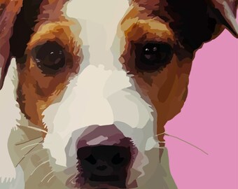 Custom Pet Portrait Digital Download | Pet Memorial | Pet Portrait | Pet Gift | Pet Illustration | Custom Dog Portrait | Dog Art