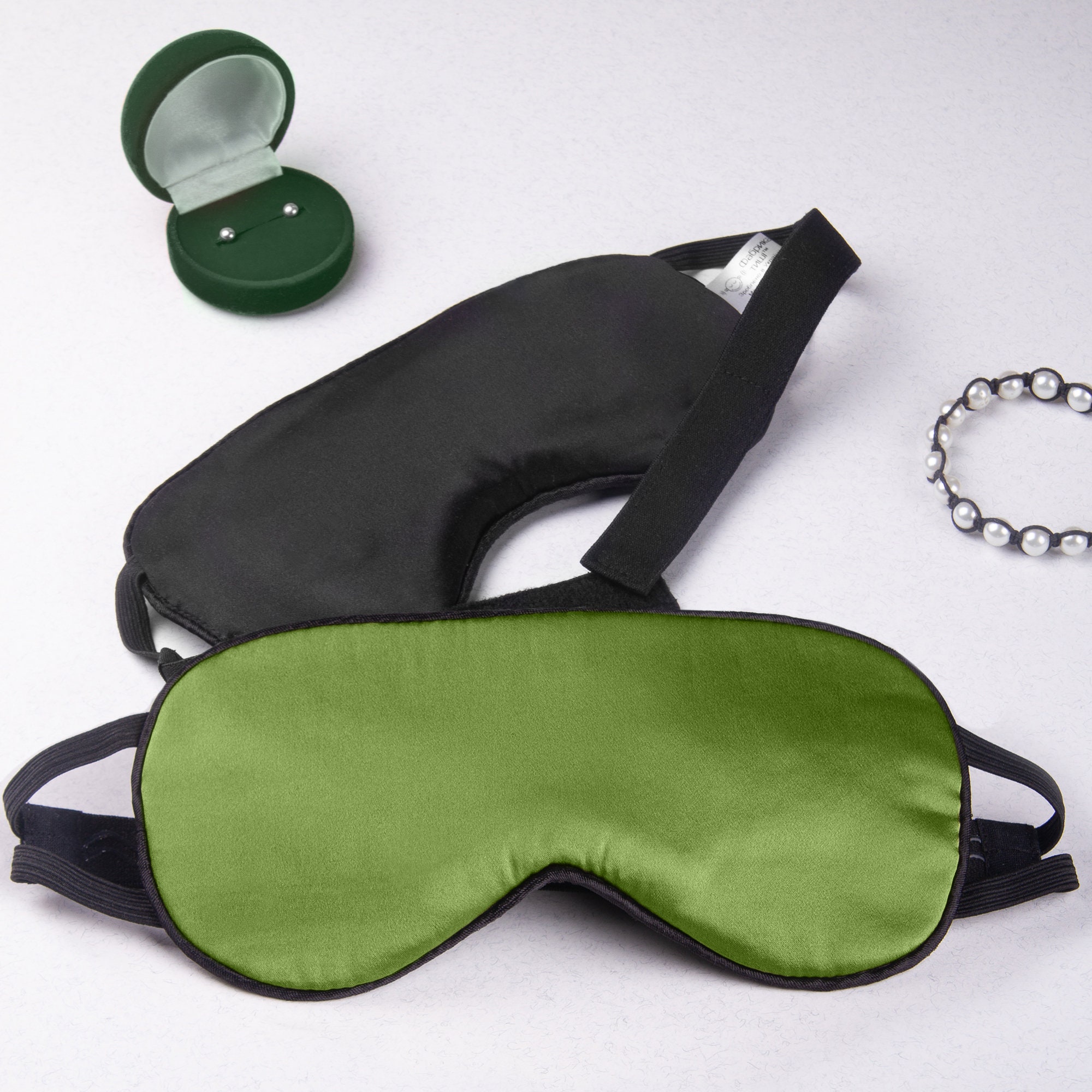 Adjustable Total Blackout 100 Silk Sleep Mask for Men and Etsy
