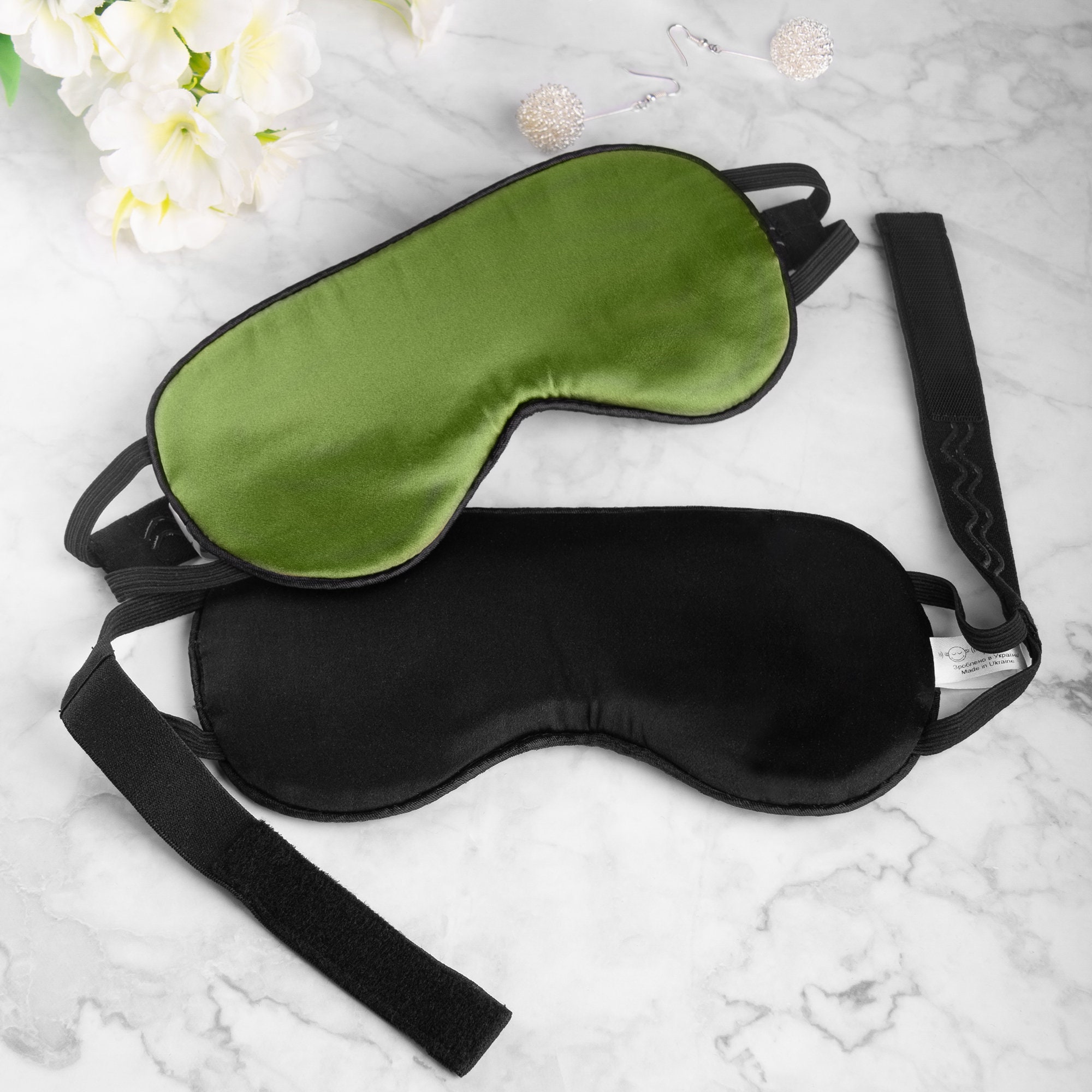 Adjustable Total Blackout 100 Silk Sleep Mask for Men and Etsy