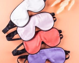 Silk Sleep Mask for Side Sleepers – Zero Eye Pressure, Non-Slip Strap, 100% Natural Mulberry Silk, Soft & Light Blocking