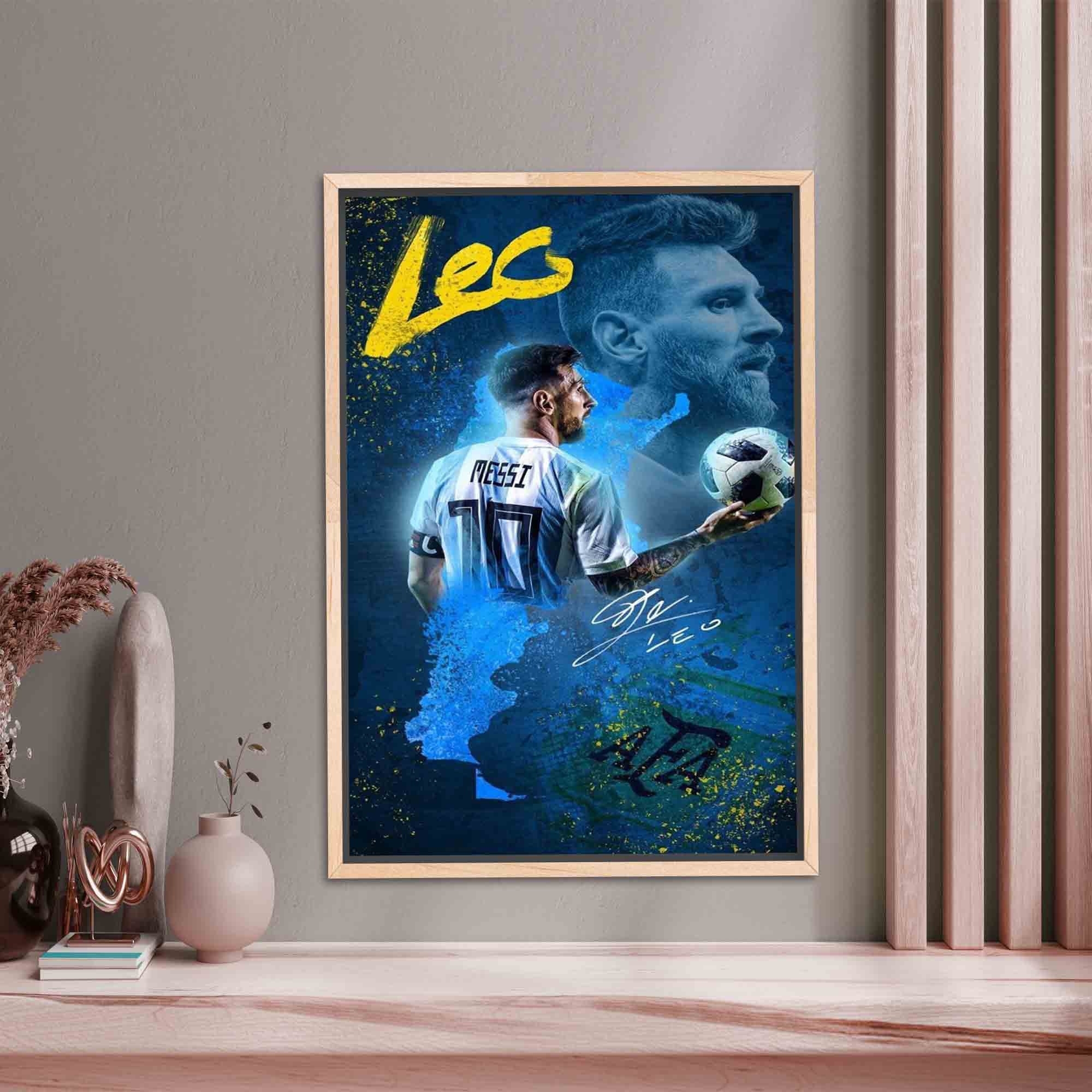 Discover Lionel Messi World Cup Poster