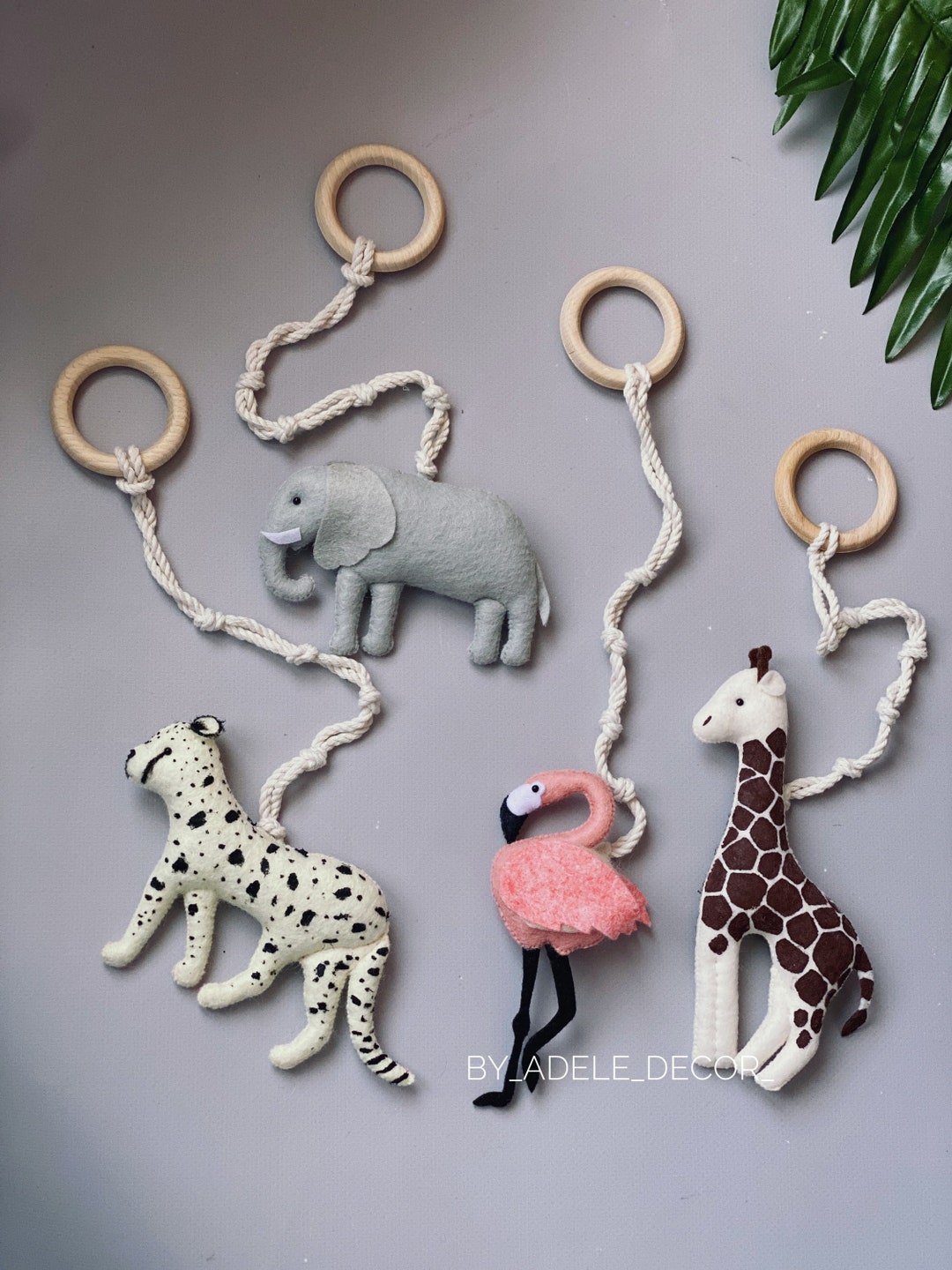 Image showcasing Safari Play Gym Toys Animal Zoo Play Gym Play Gym Hanging - Etsy